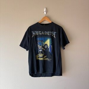 megadeth brockum 1993 countdown to extinction tour band tee